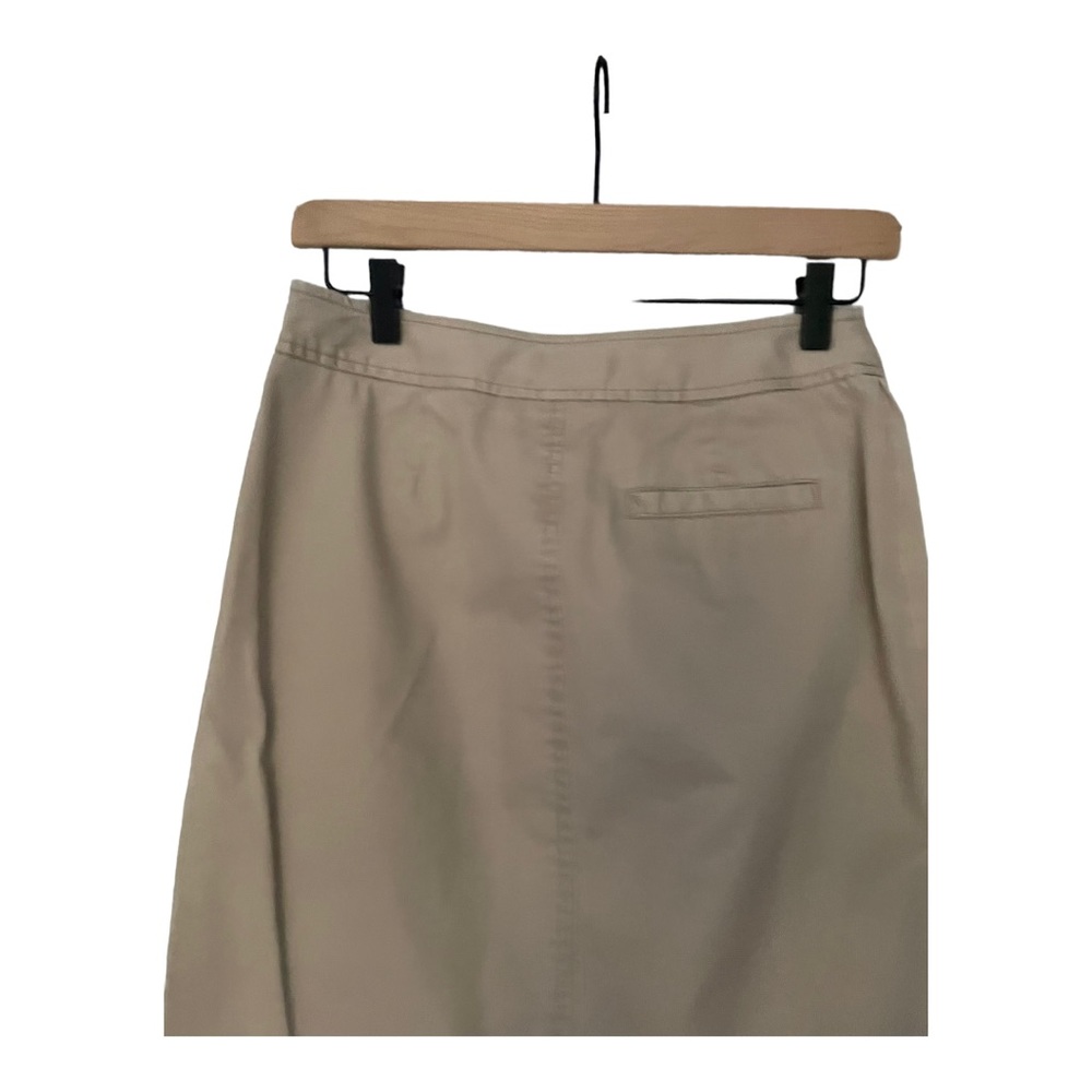Banana Republic tan 100% cotton skirt - Picture 3 of 12